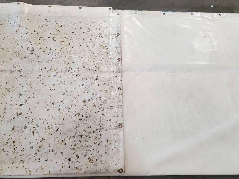 Entretien d’une toile professionnelle avec un produit compatible